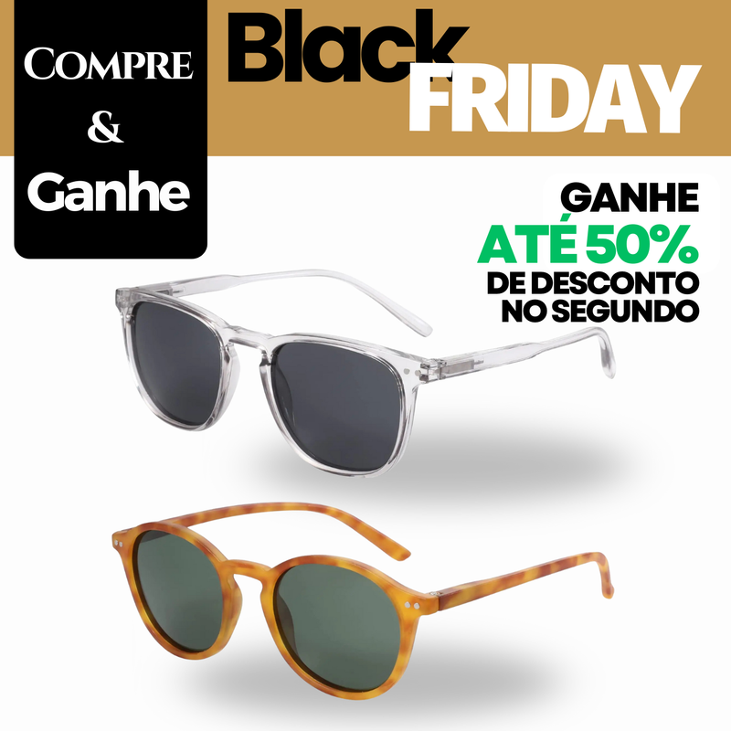 Óculos de Sol Premium Duplo – Edição Black Friday 1