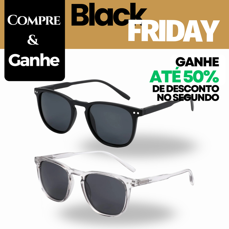 Óculos de Sol Premium Duplo – Edição Black Friday 7