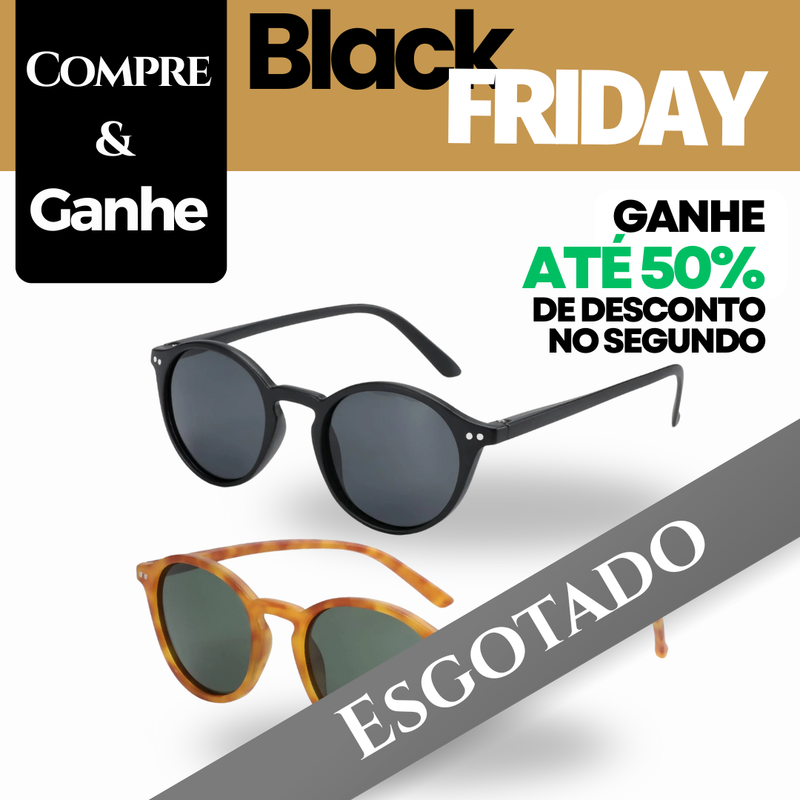 Óculos de Sol Premium Duplo – Edição Black Friday 6