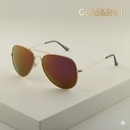 Óculos de Sol Aviador Feminino Polarizado Red