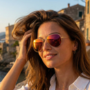 Oculos de Sol Aviador Feminino Polarizado 