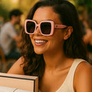 Óculos de Sol Feminino Quadrado Hope C5