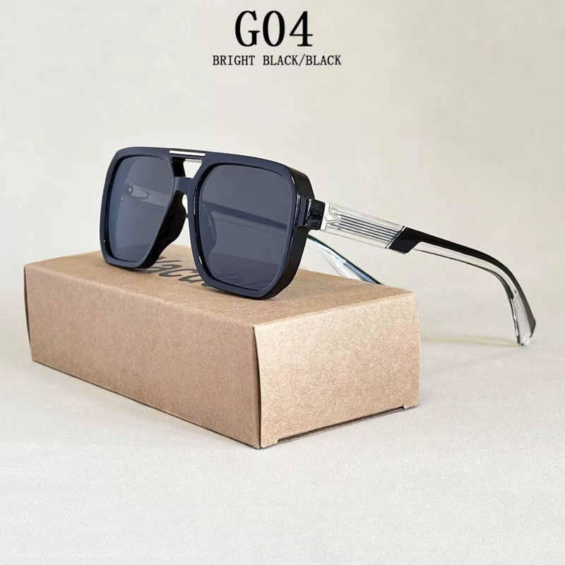 Óculos de Sol Masculino Quadrado Black