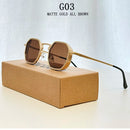 Oculos de Sol Masculino Redondo Steampunk1