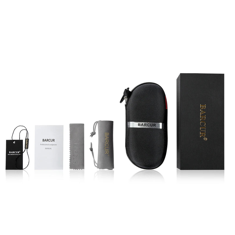 Oculos de Sol Masculino Retangular Polarizado UV400