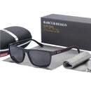 Óculos de Sol Masculino Retangular Polarizado Blue