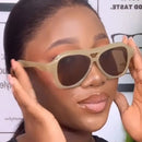 Oculos de Sol Oversized Piloto