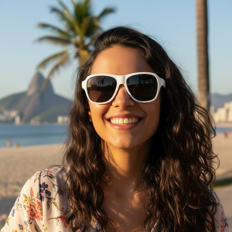 Óculos de Sol Oversized Piloto