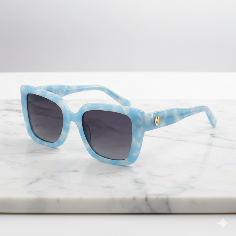 Óculos de Sol Quadrado Feminino eco-friendly 4