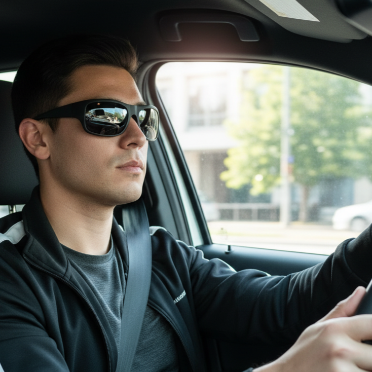 Óculos de Sol Esportivos TR-90 Masculino