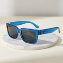 Óculos de Sol Feminino Quadrado Blue