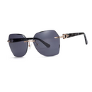 Óculos de Sol Feminino Quadrado Sem Aro