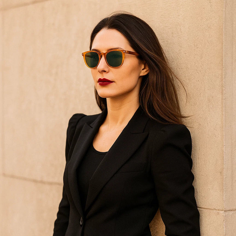 Óculos de Sol Feminino Redondo  UV400