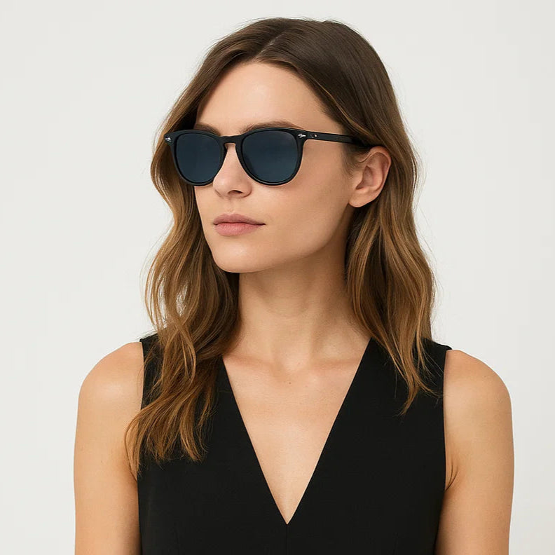 Óculos de Sol Feminino Redondo  UV400 