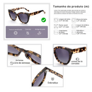 Óculos de Sol Gatinho Feminino Acetato