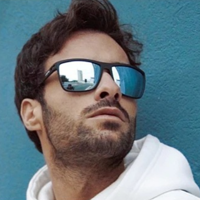 Óculos de Sol Masculino Quadrado Polarizado