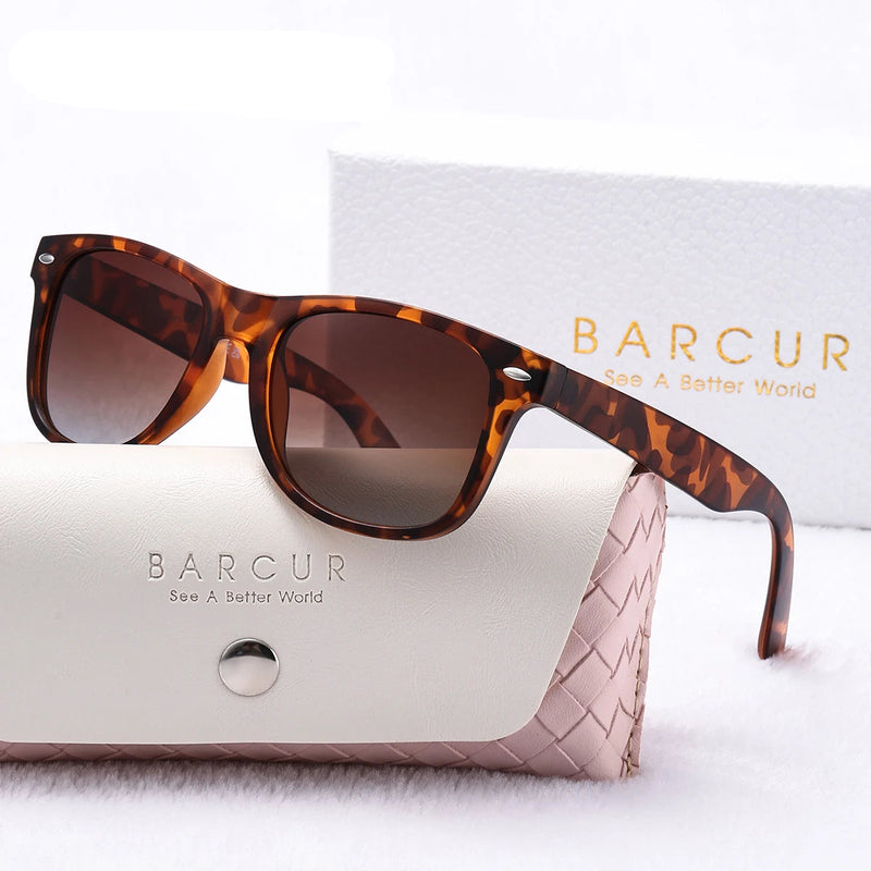 Óculos de Sol Quadrado Feminino Clássico