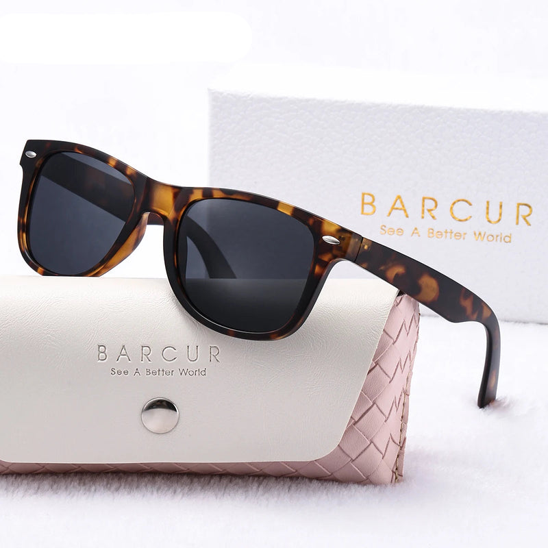 Óculos de Sol Quadrado Feminino Clássico