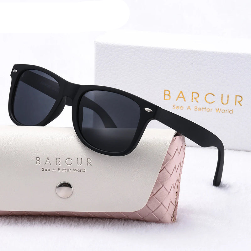 Óculos de Sol Quadrado Feminino Clássico
