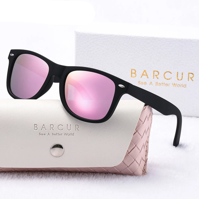 Óculos de Sol Quadrado Feminino Clássico