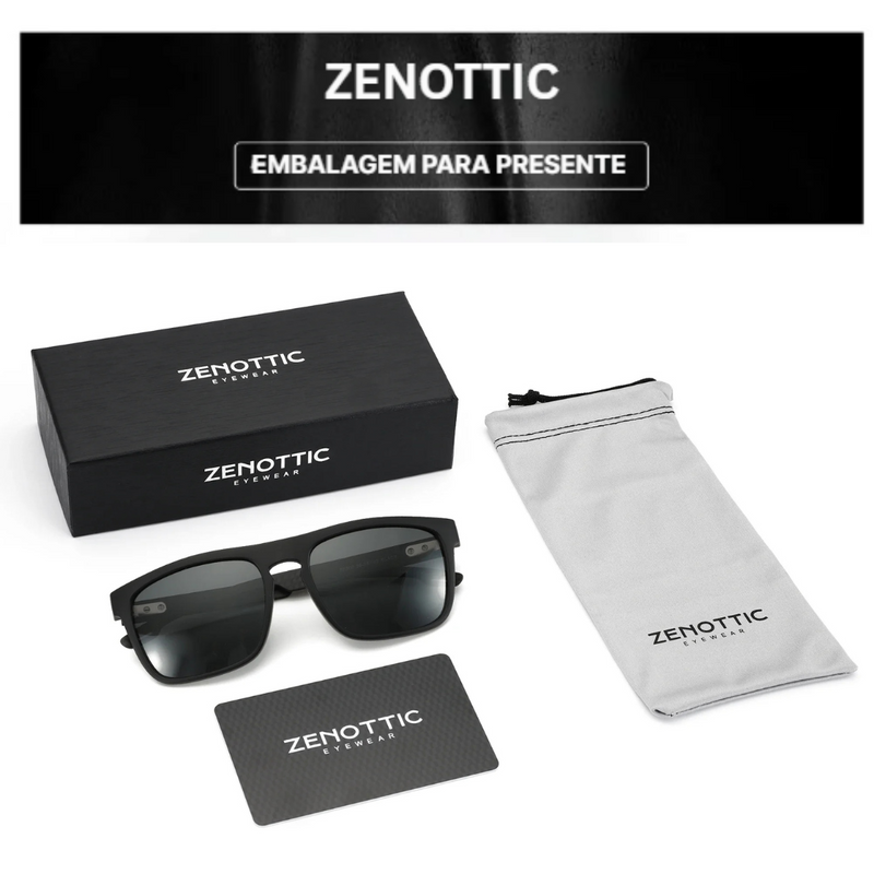 Óculos de Sol Quadrado Masculino