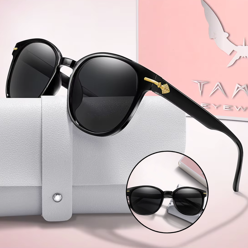 Óculos de Sol Redondo Clássico