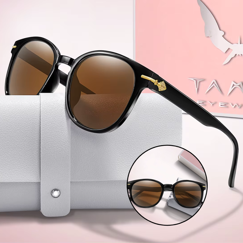 Óculos de Sol Redondo Clássico