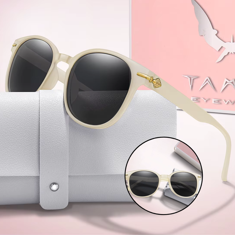 Óculos de Sol Redondo Clássico