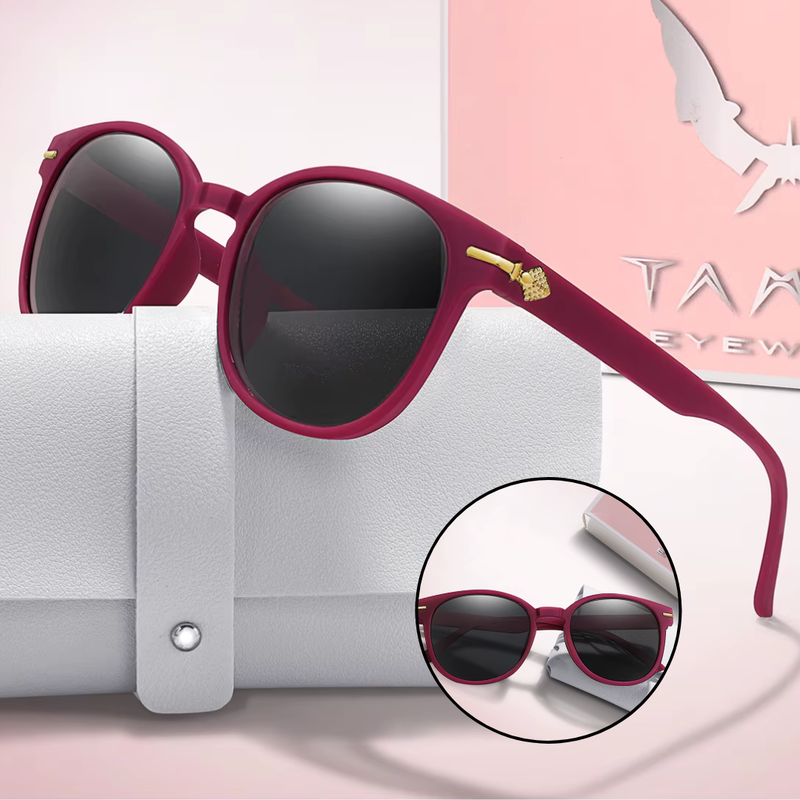 Óculos de Sol Redondo Clássico