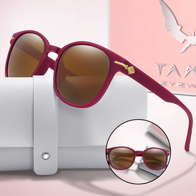 Óculos de Sol Redondo Clássico