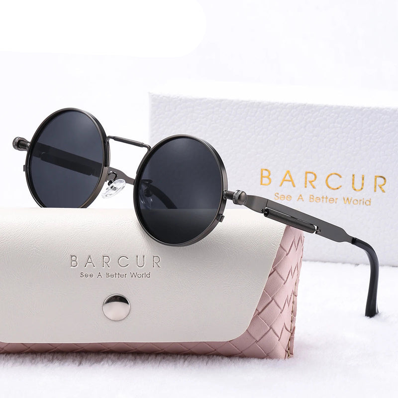 Óculos de Sol Redondo Feminino Fotocromático