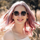 Óculos de Sol Redondo Unissex