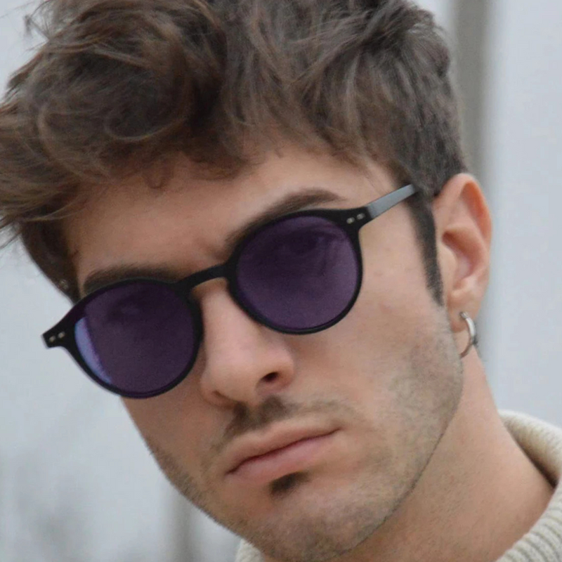 Óculos de Sol Redondo Unissex