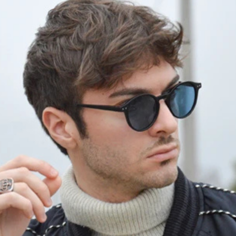 Óculos de Sol Redondo Unissex