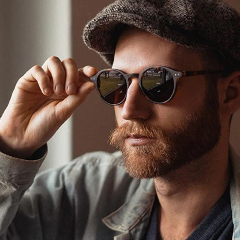 Óculos de Sol Redondo Unissex