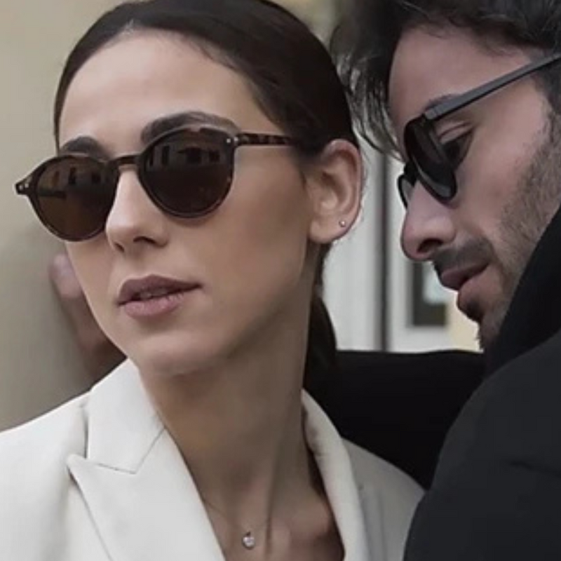 Óculos de Sol Redondo Unissex