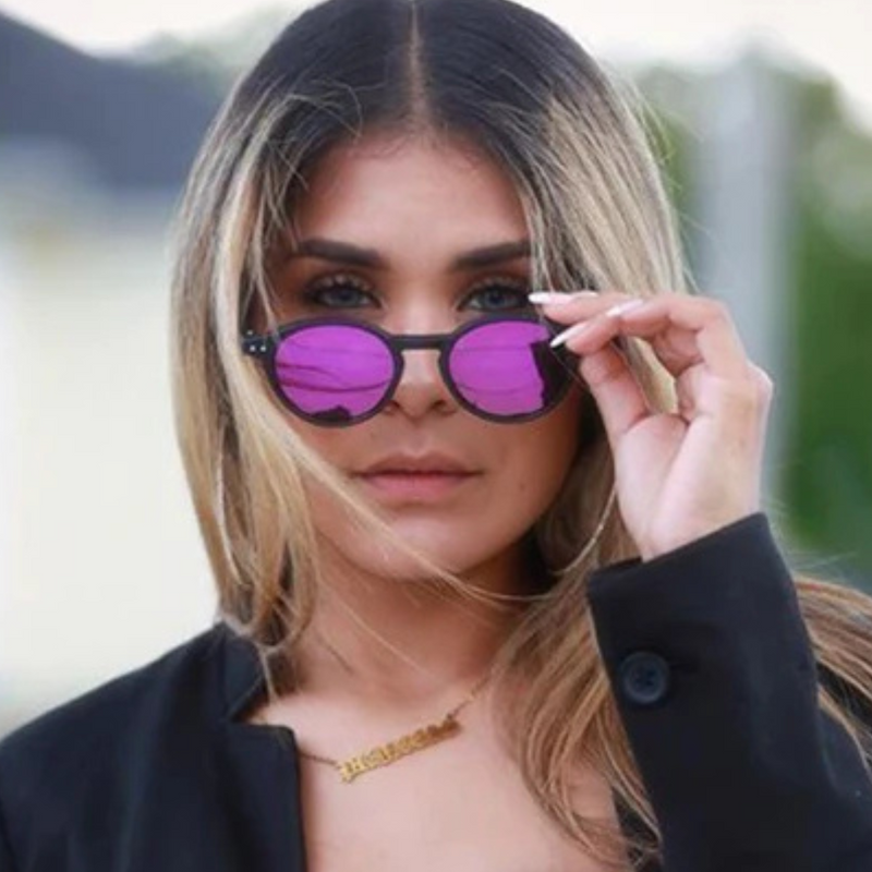 Óculos de Sol Redondo Unissex