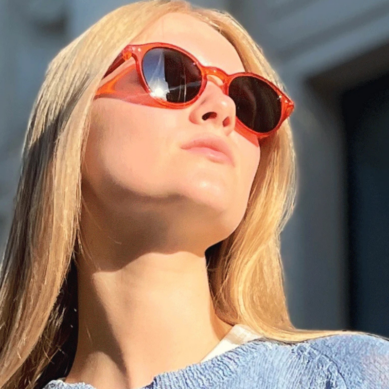 Óculos de Sol Redondo Unissex