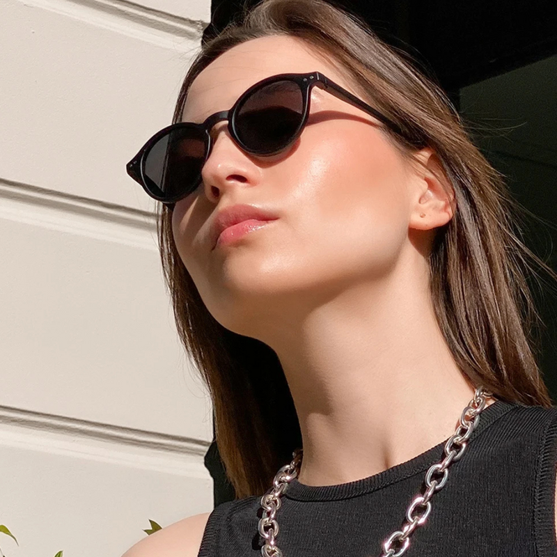 Óculos de Sol Redondo Unissex