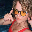 Óculos de Sol Redondo Unissex