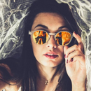 Óculos de Sol Redondo Unissex