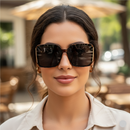 Óculos de Sol Feminino Quadrado Culture C2