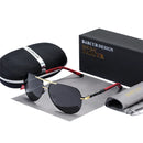 oculos de Sol Aviador Masculino Polarizado UV400   b