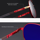 oculos de Sol Aviador Masculino Polarizado UV400   b