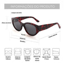 Óculos de Sol Gatinho Acetato