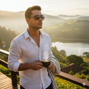 Óculos de Sol Aviador Masculino UV400